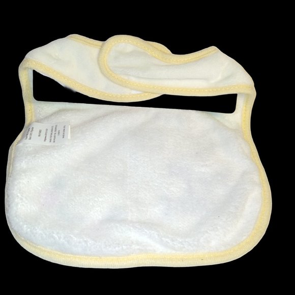 Happy Go Fluffy Baby’s My 1st Easter Bunny Bib, Rattle, and Booties - New! - Picture 3 of 7